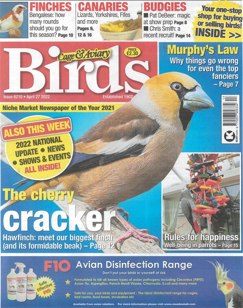 Cage and Aviary Birds Magazine Issue 27/04/2022