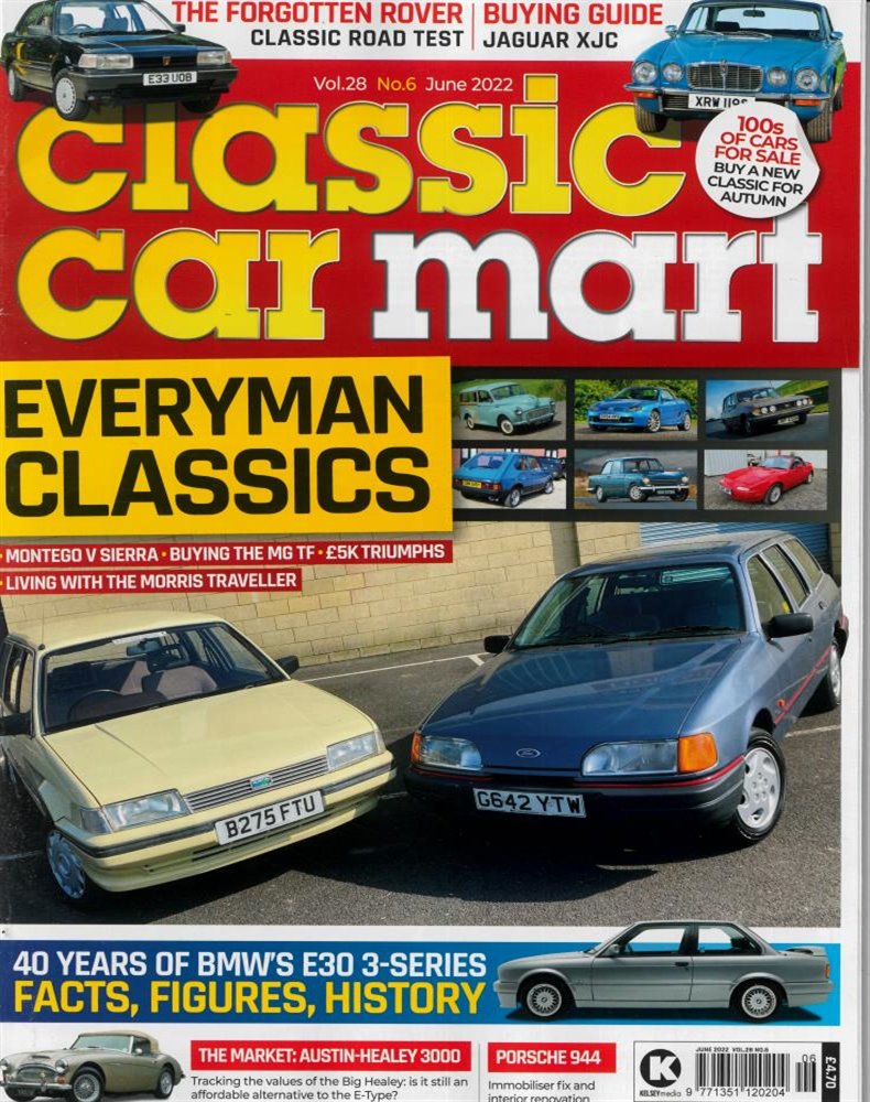 Classic Car Mart Magazine Issue JUN 22