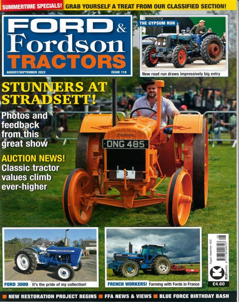 Ford and Fordson Tractors Magazine Issue AUG-SEP