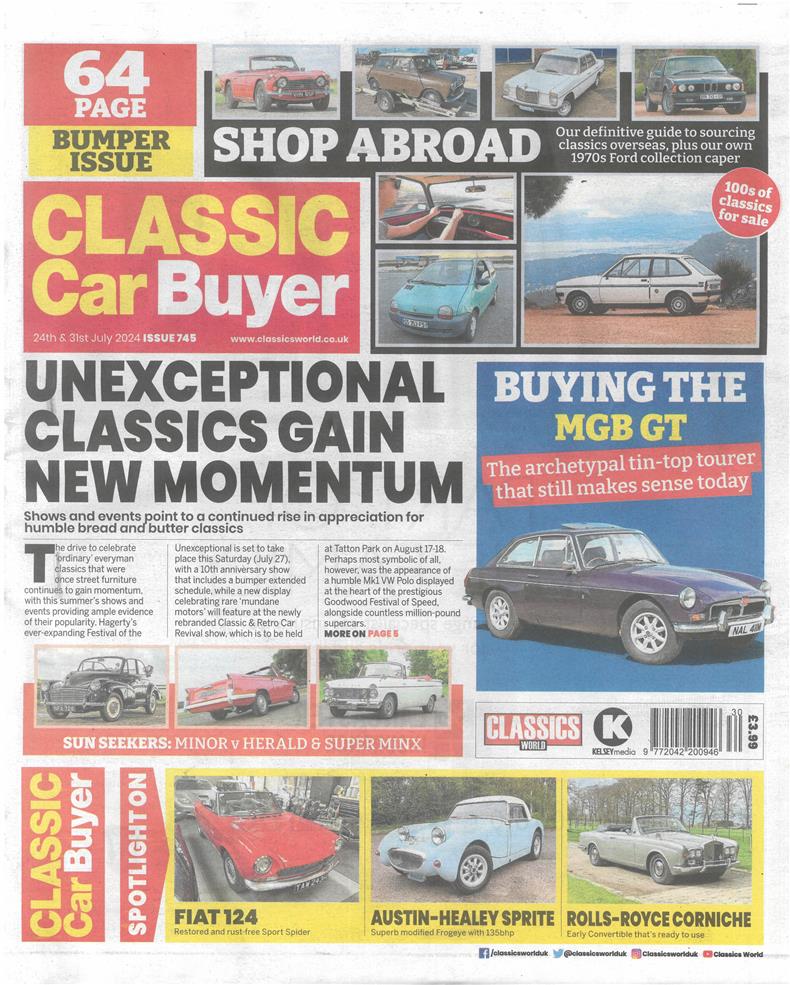 Classic Car Buyer - 24/07/2024