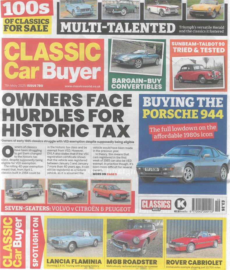 Classic Car Buyer - 07/05/2025
