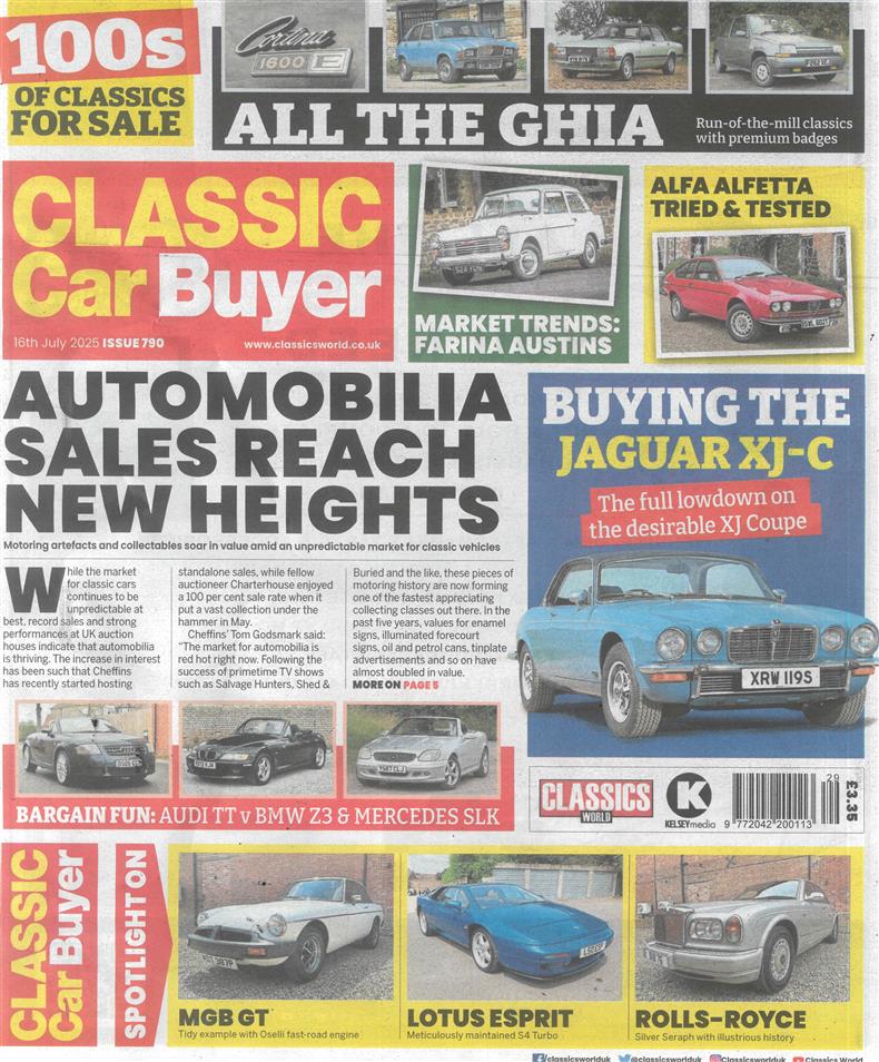 Classic Car Buyer - 16/07/2025