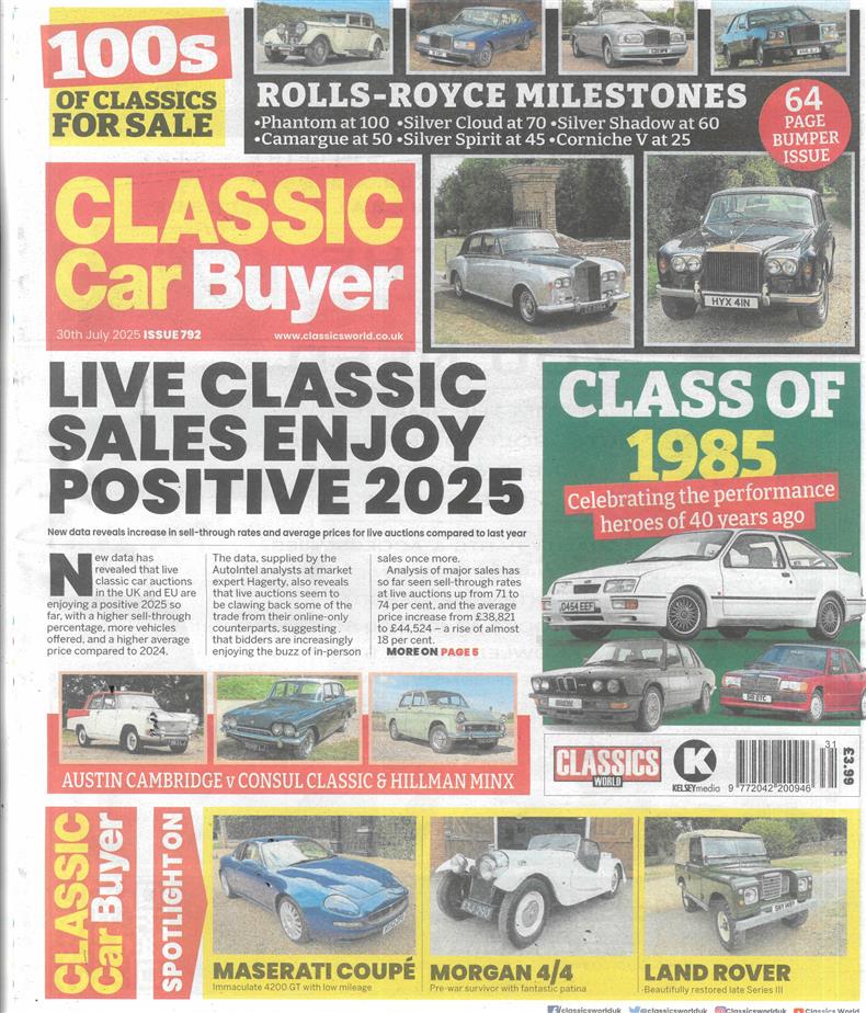 Classic Car Buyer - 30/07/2025