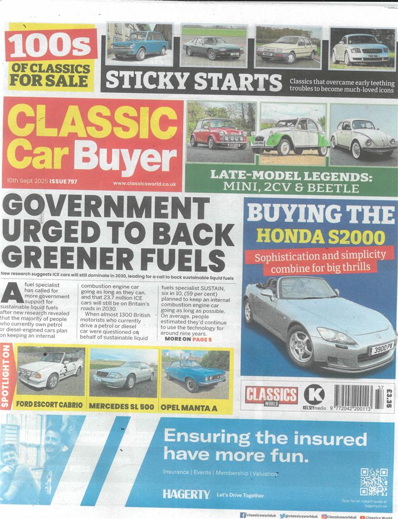 Classic Car Buyer - 10/09/2025