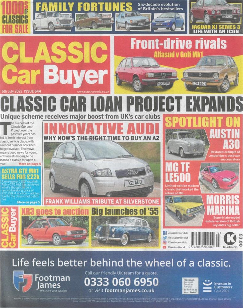 Classic Car Buyer Magazine Subscription