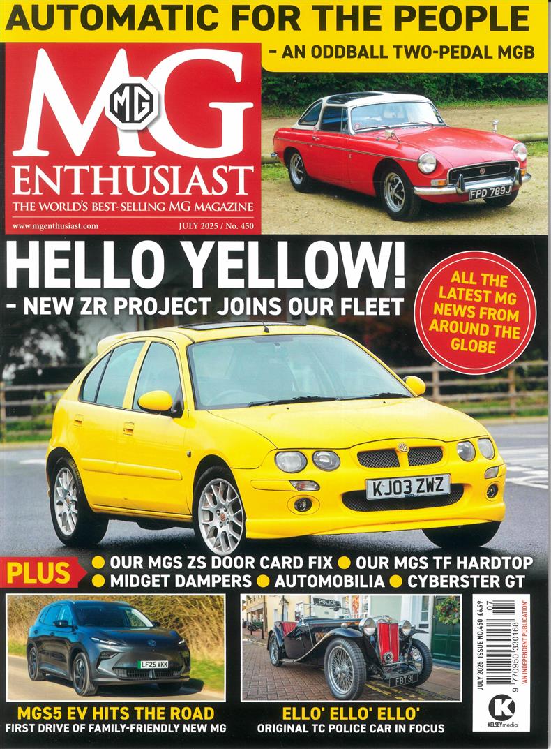 MG Enthusiast - JUL 25