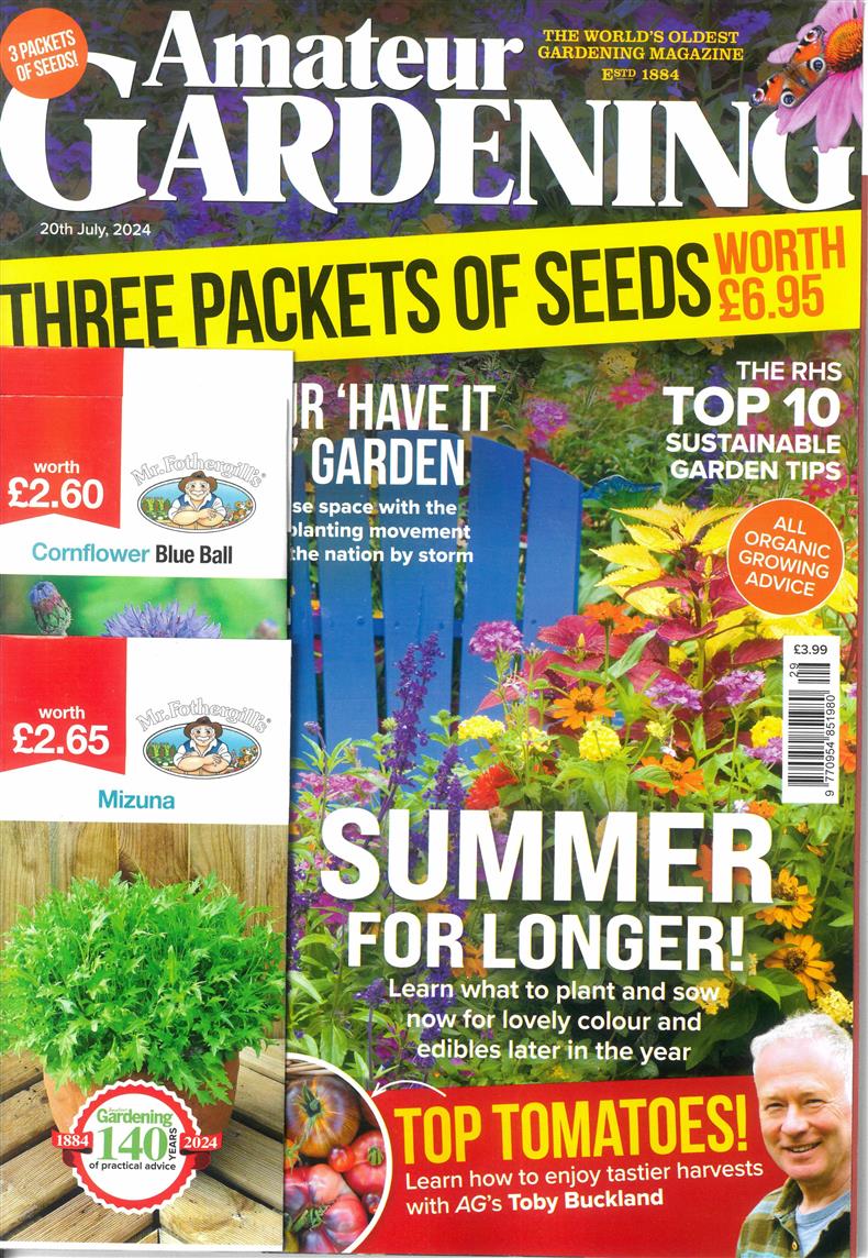 Amateur Gardening - 20/07/2024