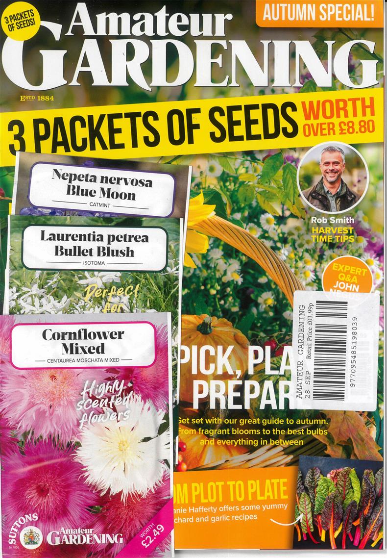 Amateur Gardening - 28/09/2024