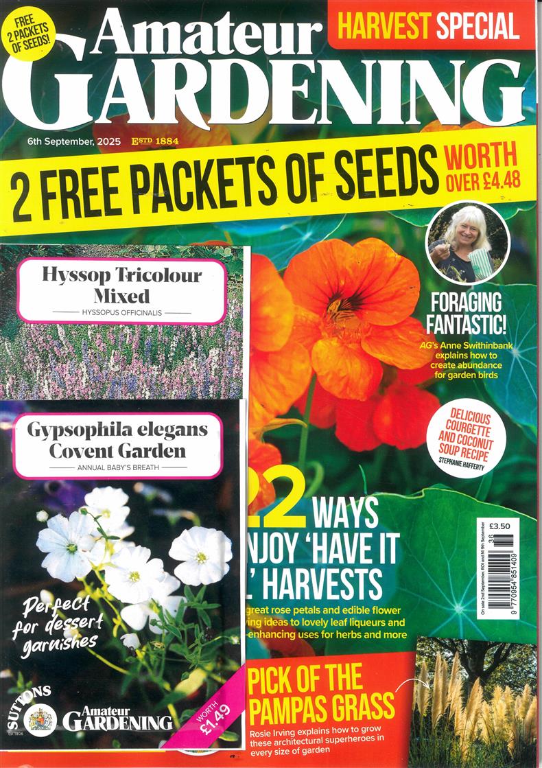 Amateur Gardening - 06/09/2025