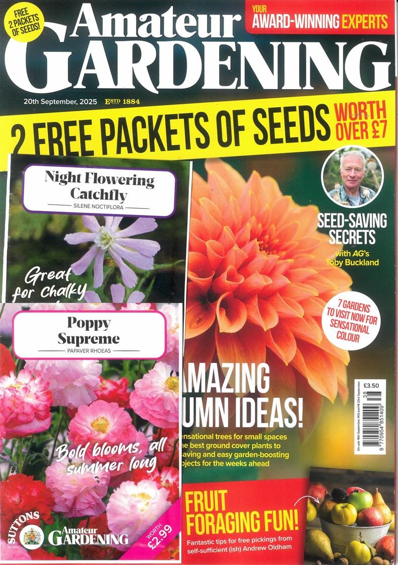 Amateur Gardening - 20/09/2025