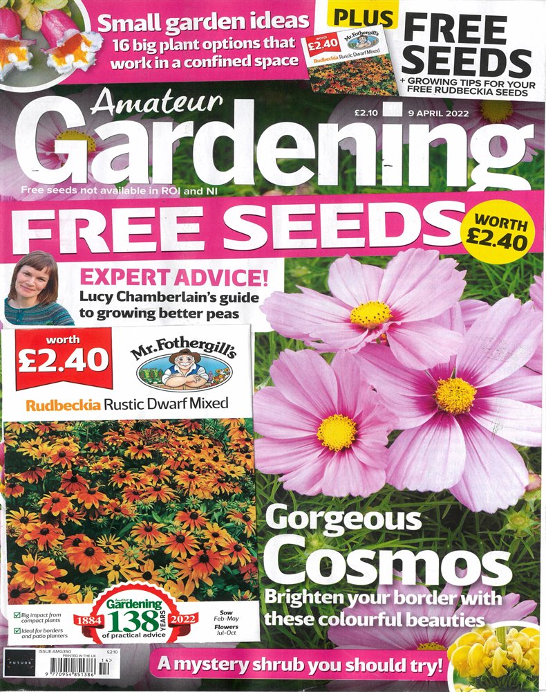 Amateur Gardening Magazine Issue 09/04/2022