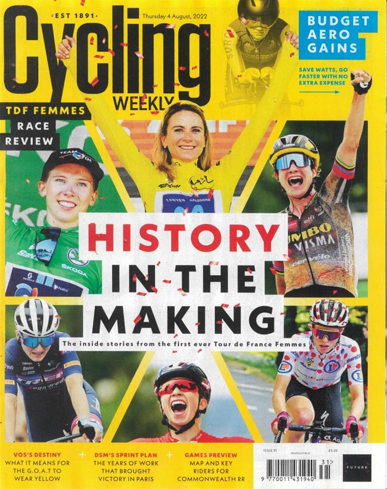 Cycling Weekly Magazine Issue 04/08/2022
