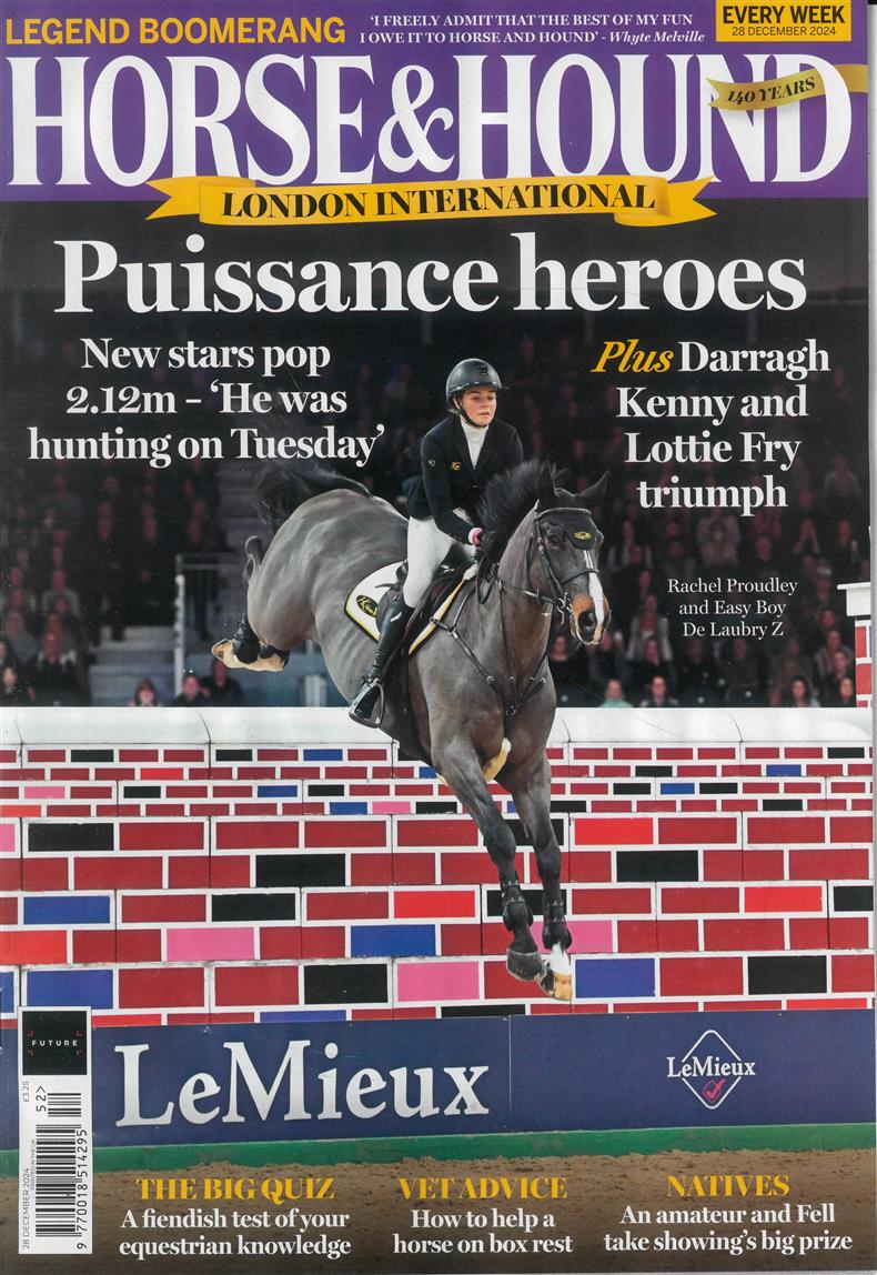 Horse And Hound - 26/12/2024