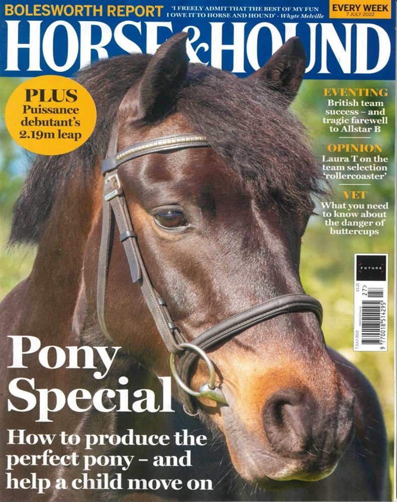 Horse And Hound Magazine Issue 07/07/2022