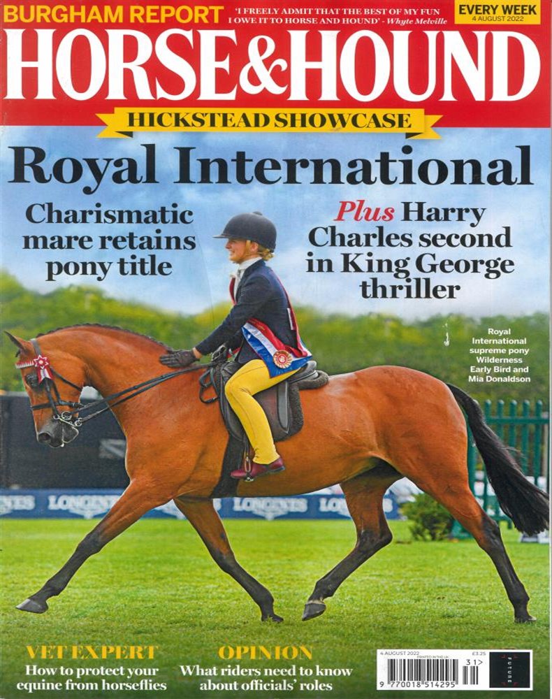 Horse And Hound Magazine Issue 04/08/2022