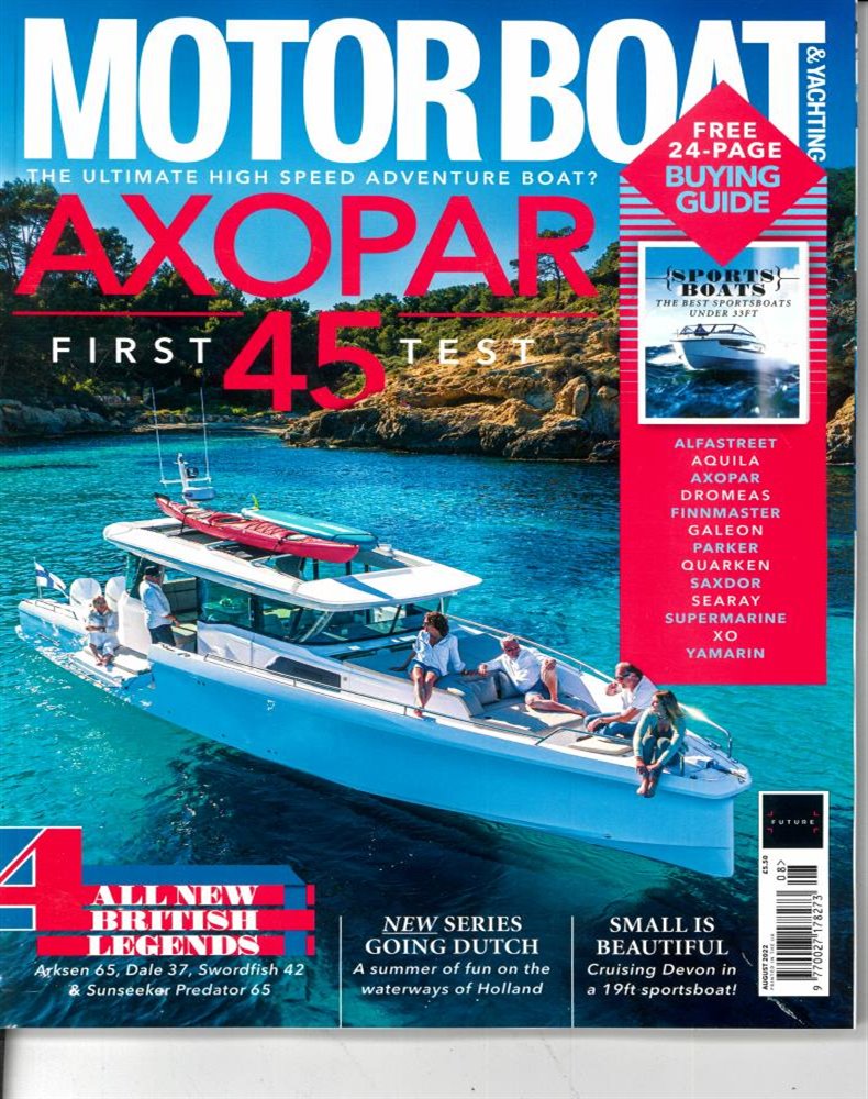Motor Boat & Yachting Magazine Issue AUG 22