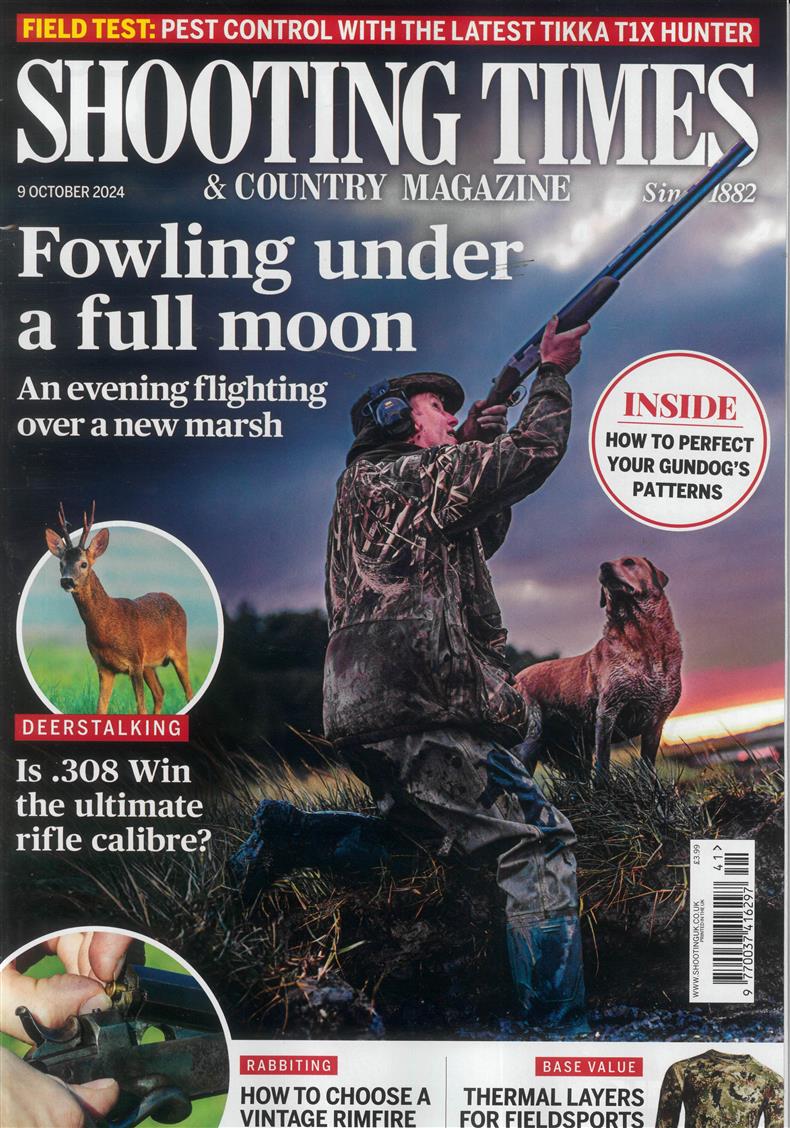 Shooting Times & Country - 09/10/2024