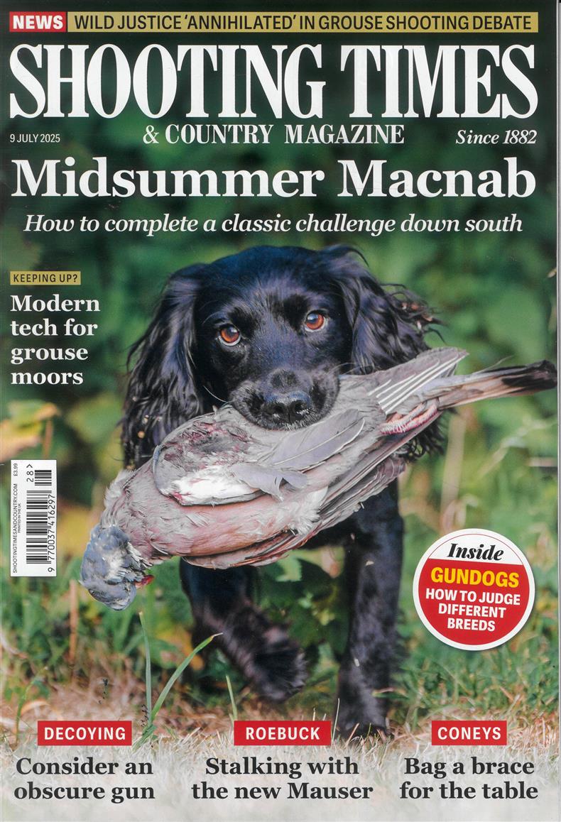 Shooting Times & Country - 09/07/2025