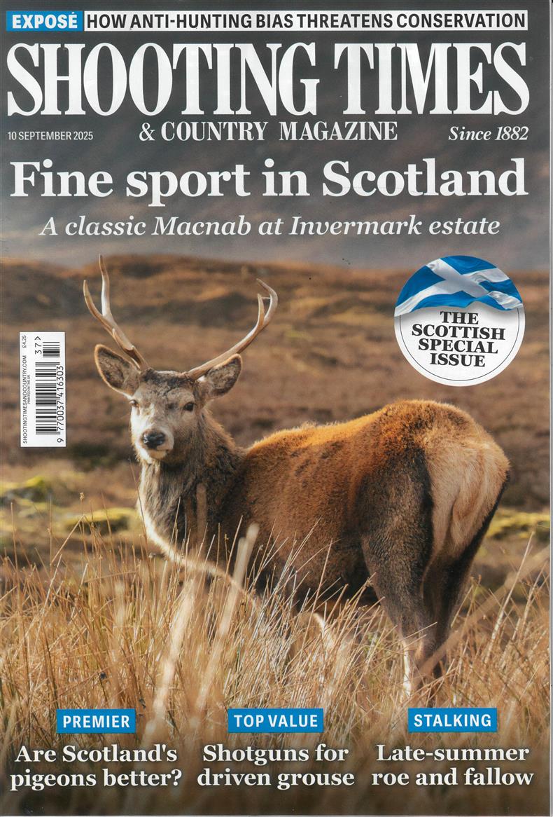 Shooting Times & Country - 10/09/2025