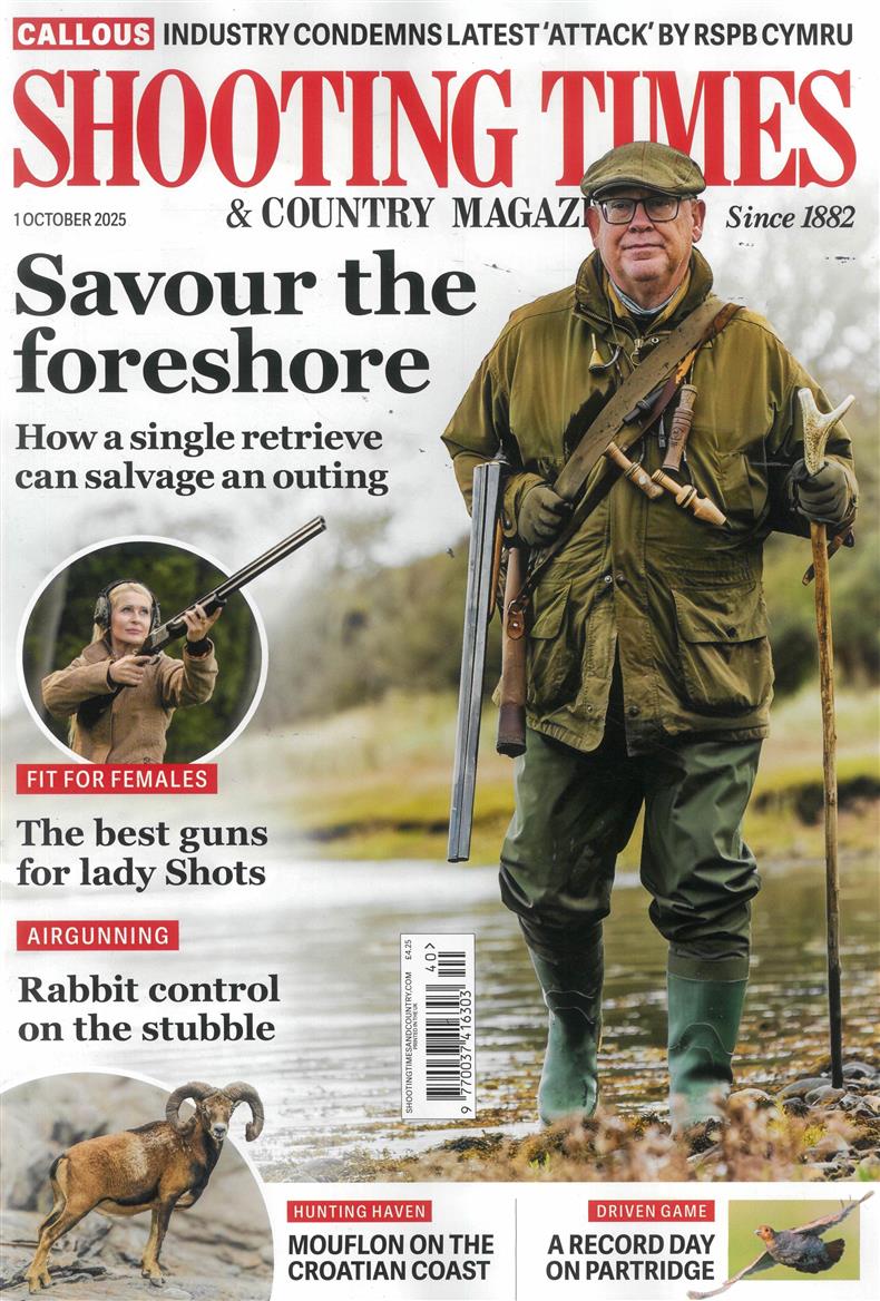 Shooting Times & Country - 01/10/2025