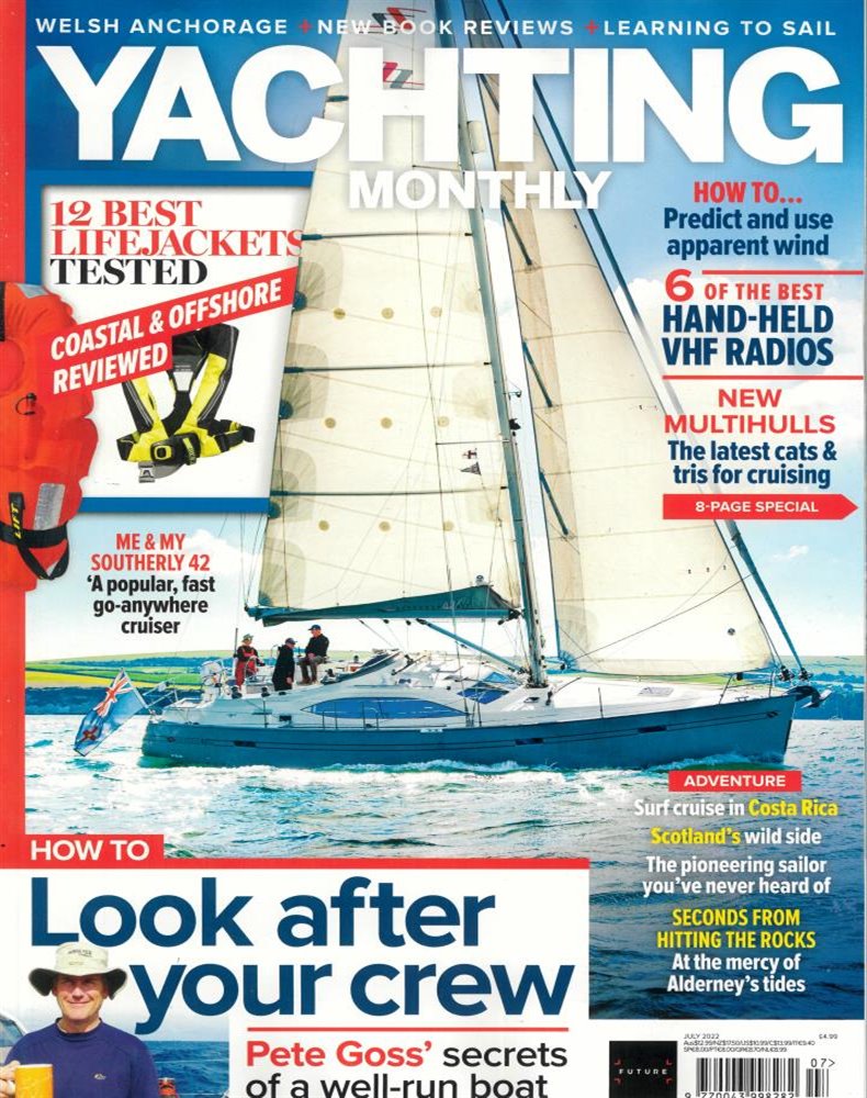 Yachting Monthly Magazine Issue JUL 22