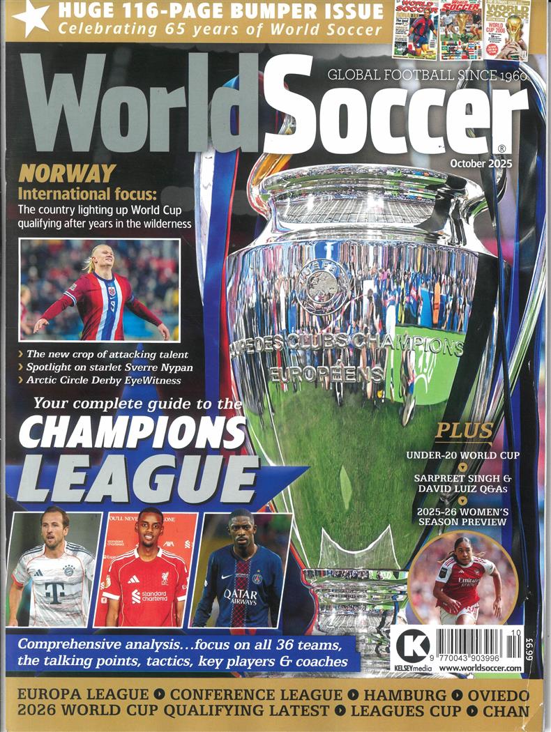 World Soccer - OCT 25