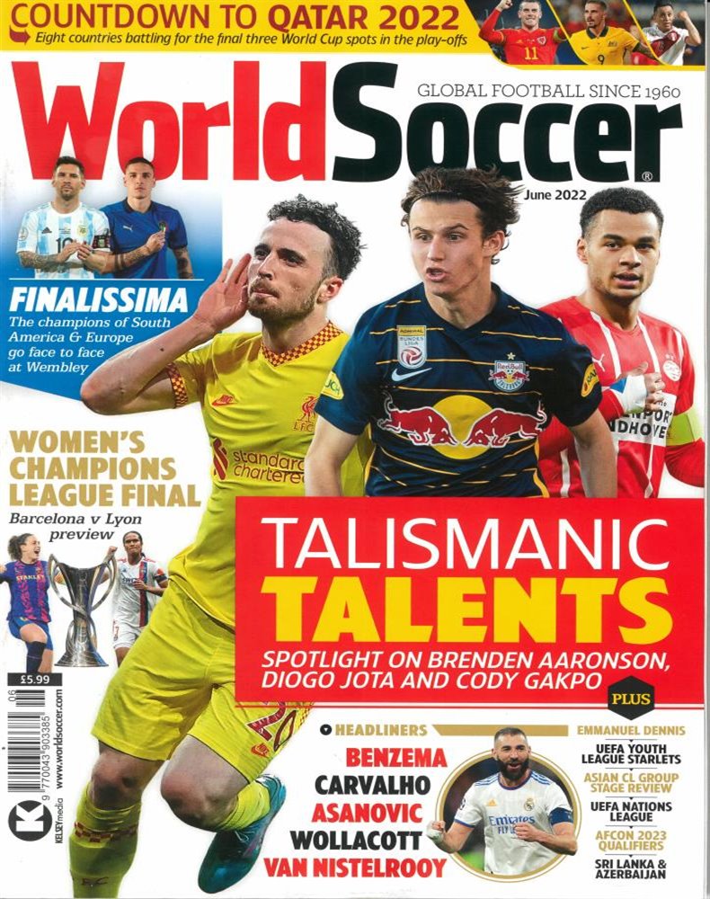 World Soccer Magazine Issue JUN 22