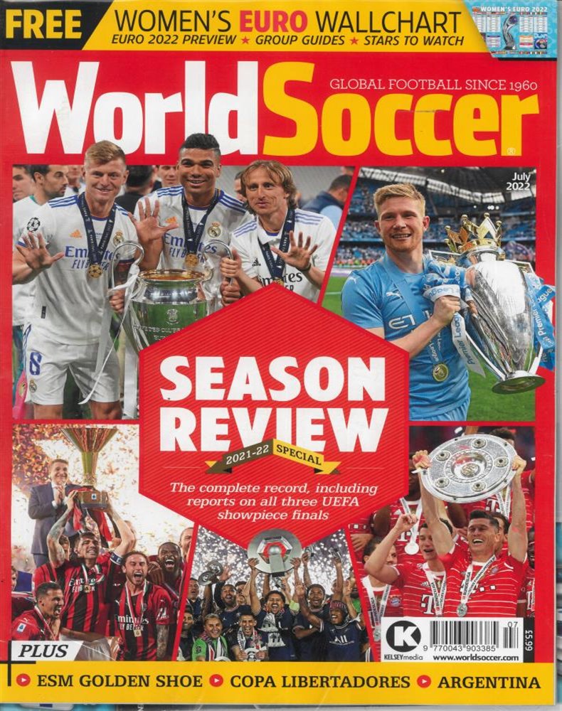 World Soccer Magazine Issue JUL 22