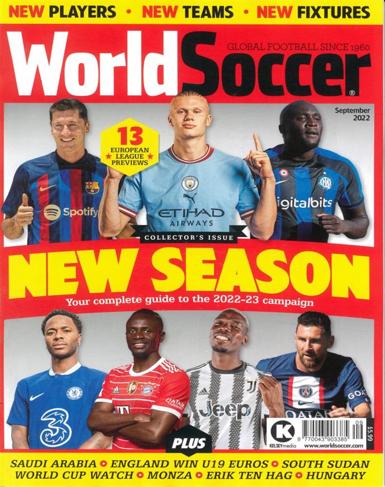 World Soccer Magazine Issue SEP 22