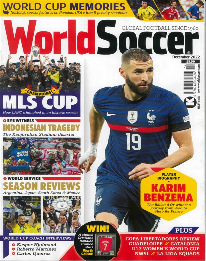 World Soccer Magazine Subscription