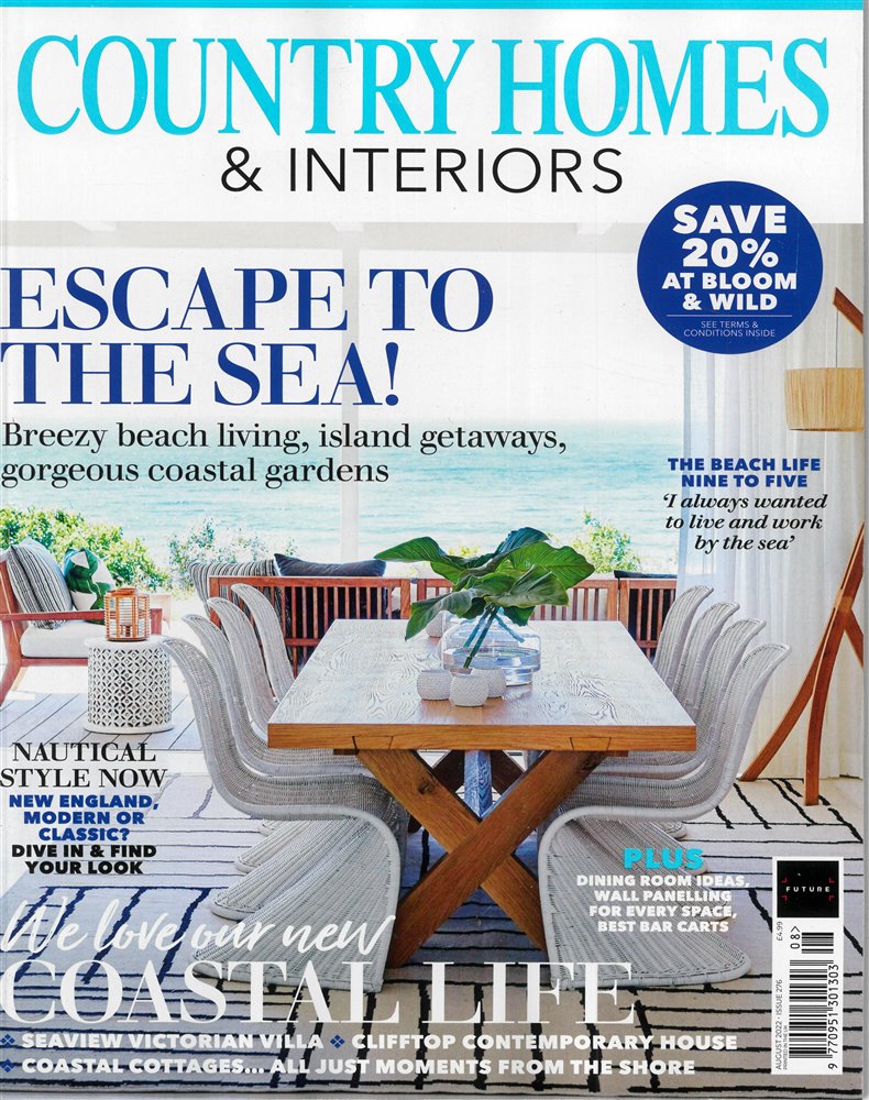Country Homes and Interiors Magazine Issue AUG 22