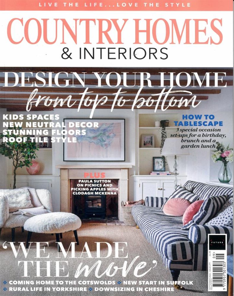 Country Homes and Interiors Magazine Issue SEP 22