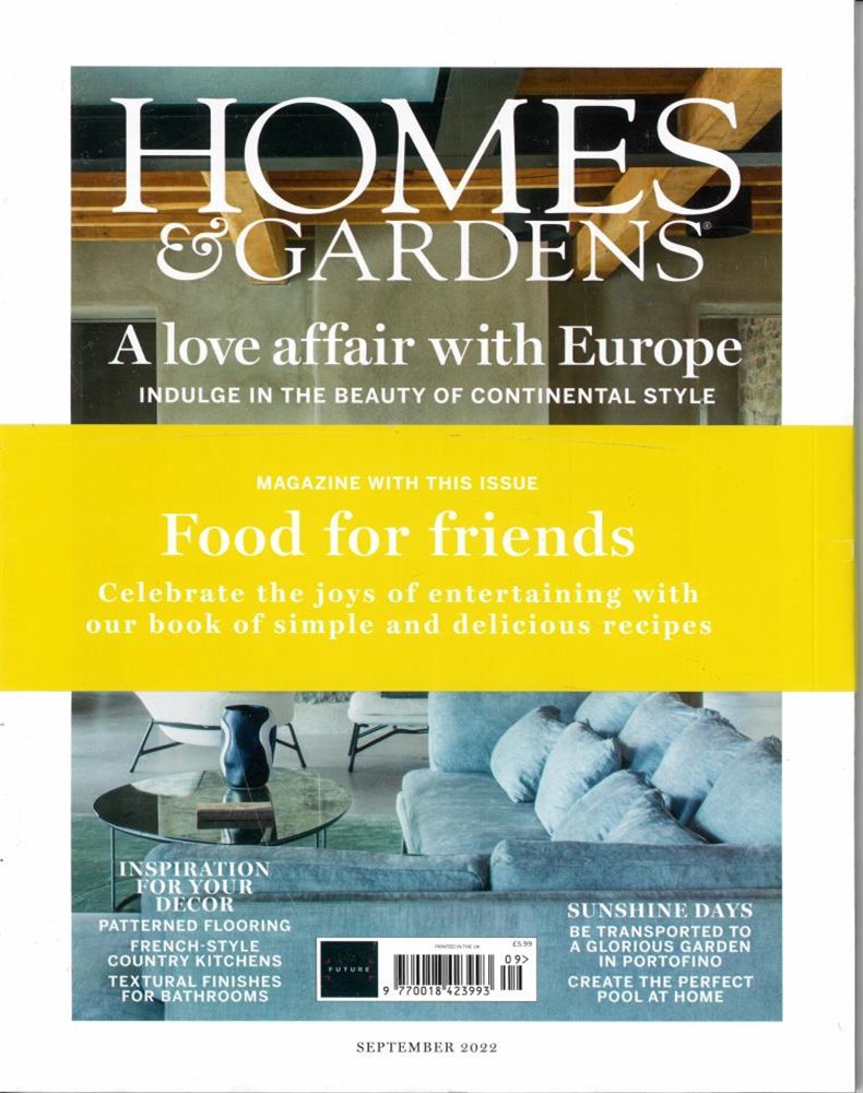 Homes and Gardens Magazine Issue SEP 22