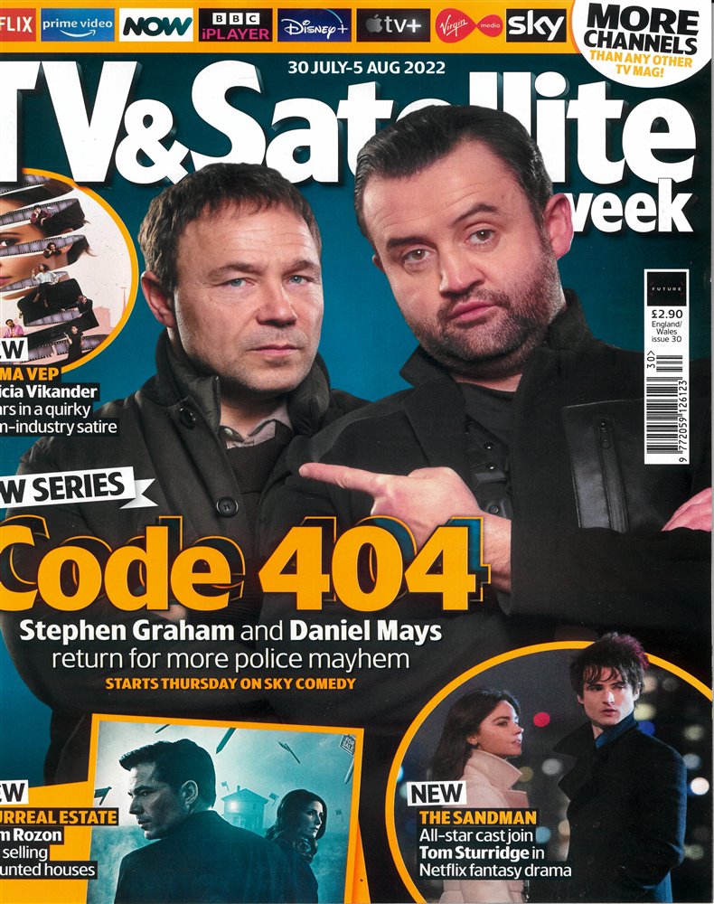 TV & Satellite Week Magazine Issue 30/07/2022