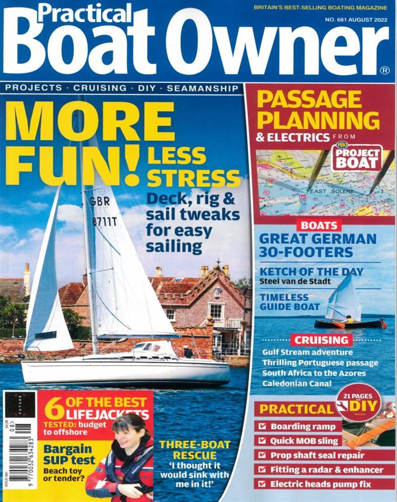 Practical Boat Owner Magazine Issue AUG 22