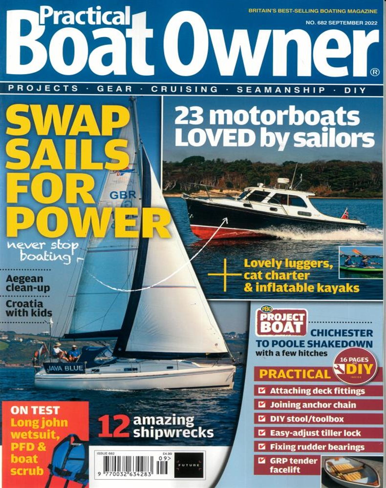 Practical Boat Owner Magazine Issue SEP 22