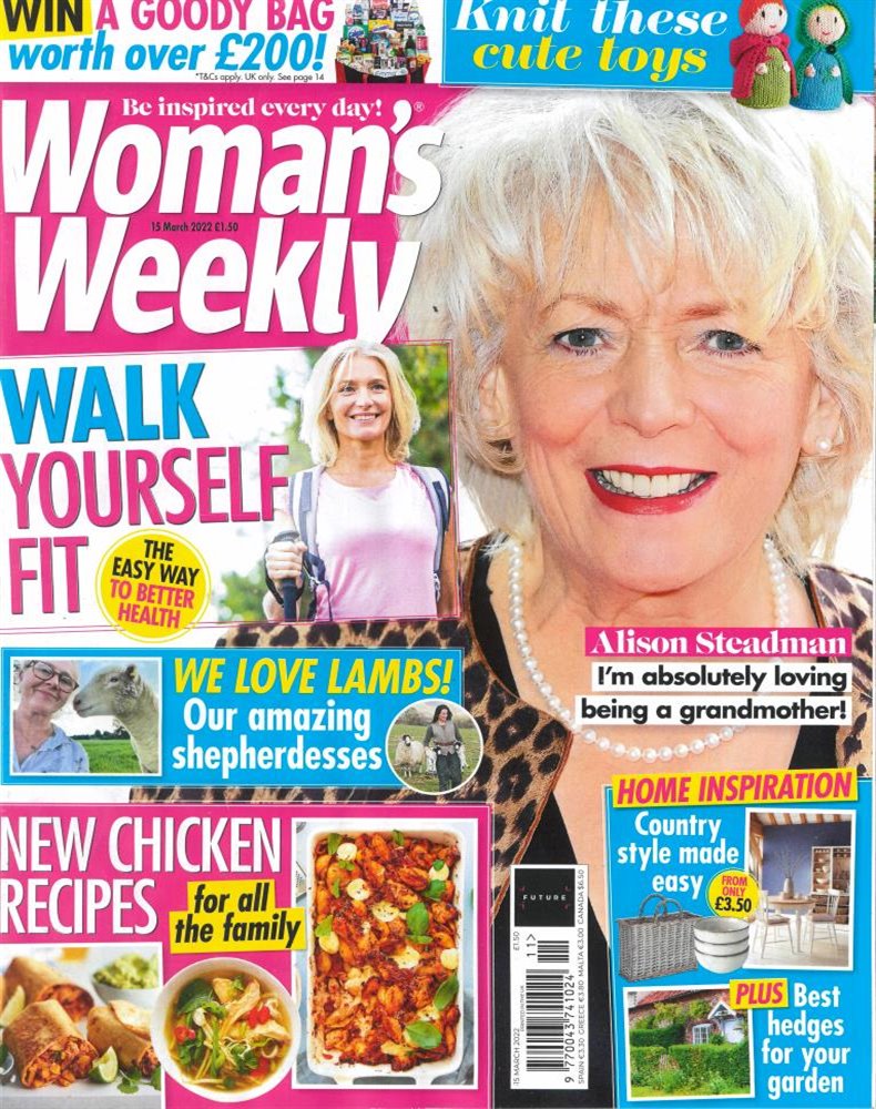 Woman's Weekly Magazine Issue 15/03/2022