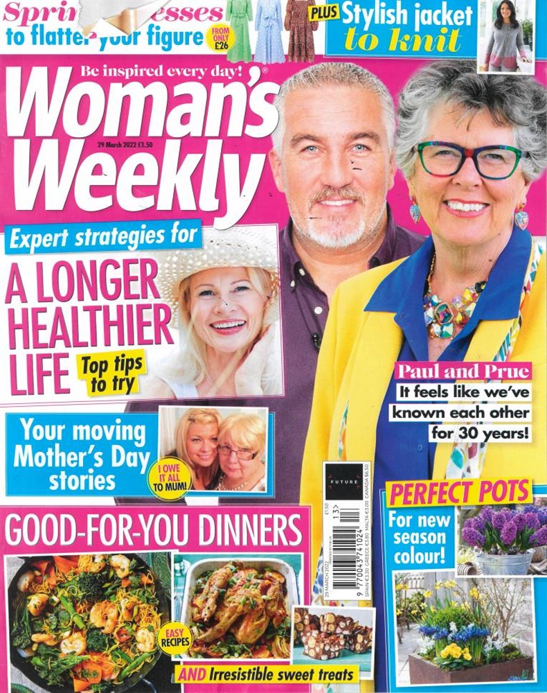 Woman's Weekly Magazine Issue 29/03/2022