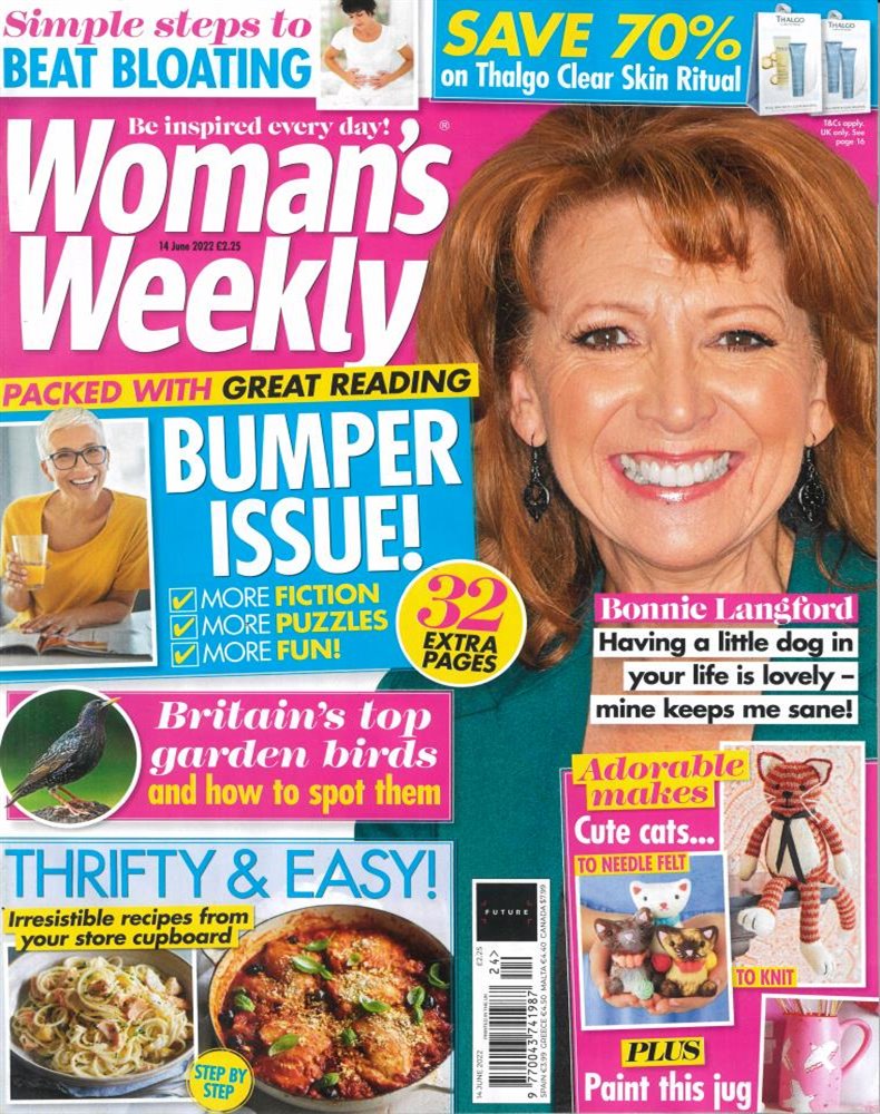 Woman's Weekly Magazine Issue 14/06/2022