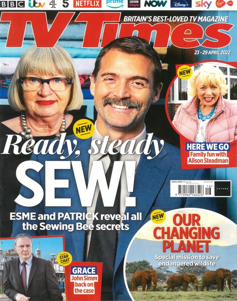 TV Times Magazine Issue 23/04/2022