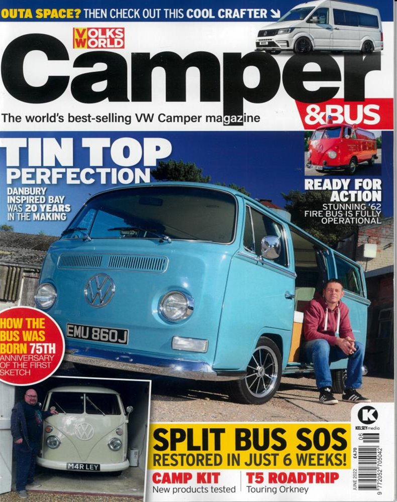 VW Camper & Bus Magazine Issue JUN 22