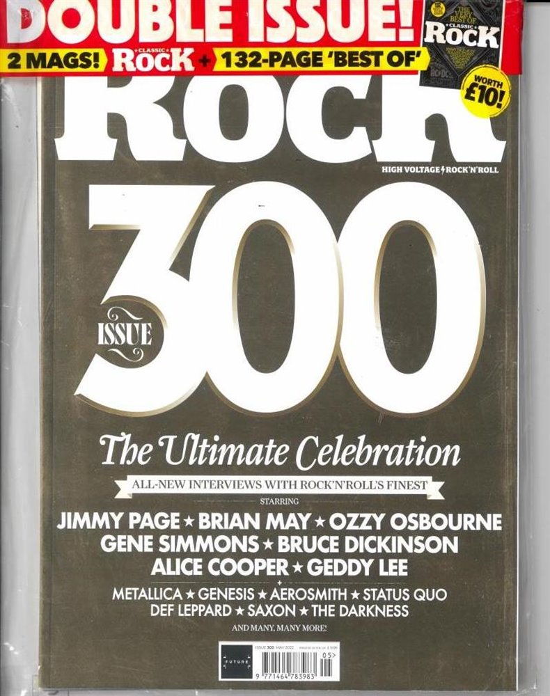 Classic Rock Magazine Issue NO 300