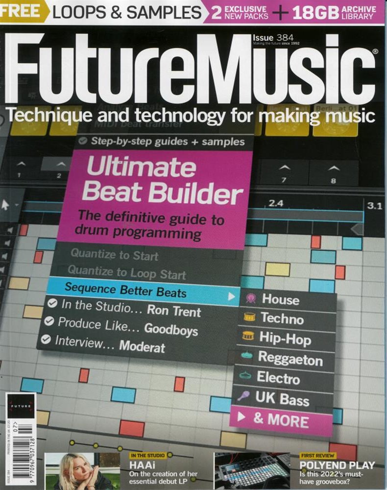 Future Music Magazine Issue JUL 22