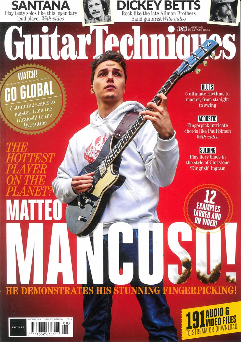 guitar techniques magazineセット