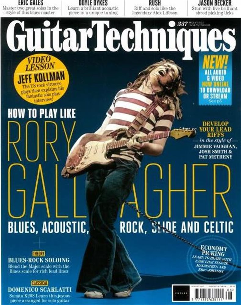 Guitar Techniques Magazine Issue AUG 22