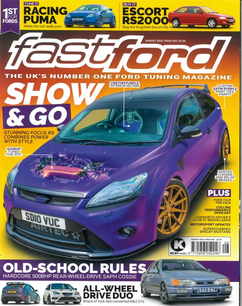 Fast Ford Magazine Issue AUG 22