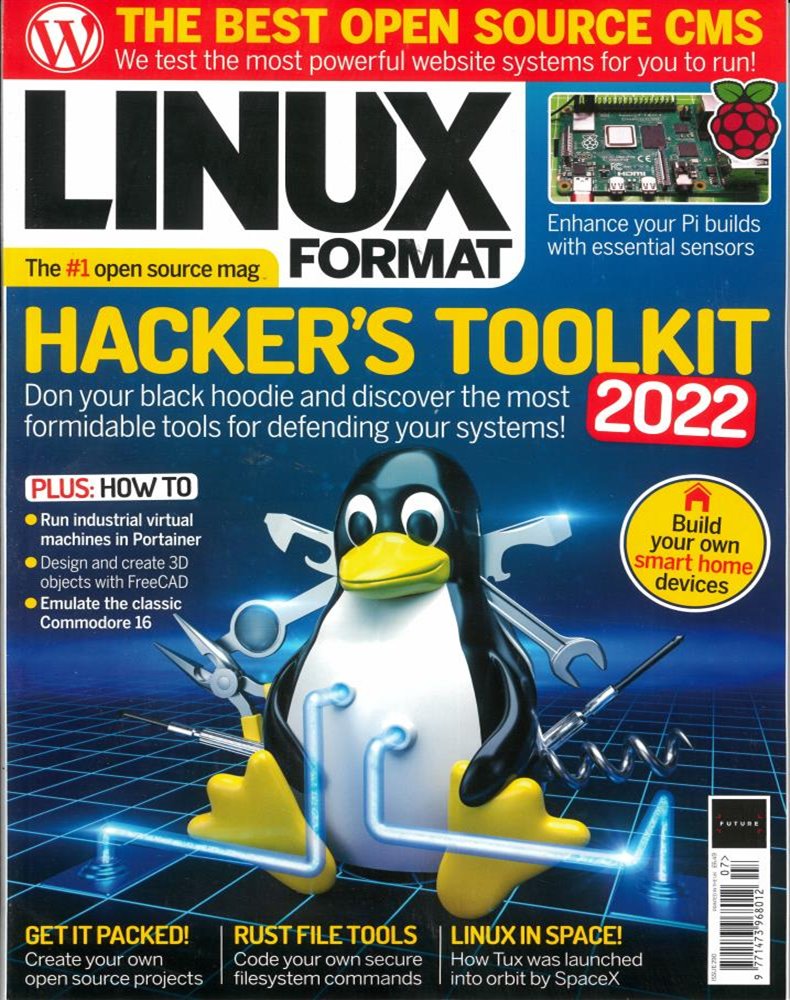 Linux Format Magazine Issue JUL 22