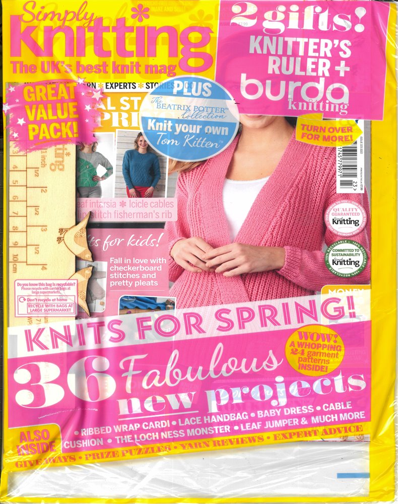 Simply Knitting Magazine Issue NO 223
