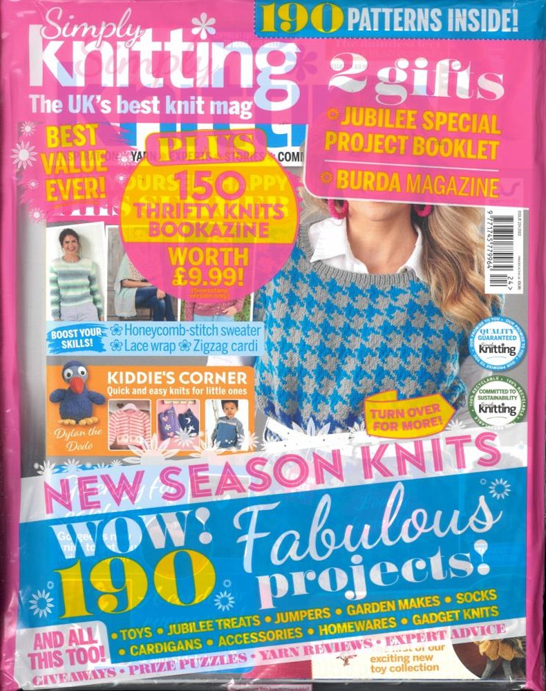Simply Knitting Magazine Issue NO 224