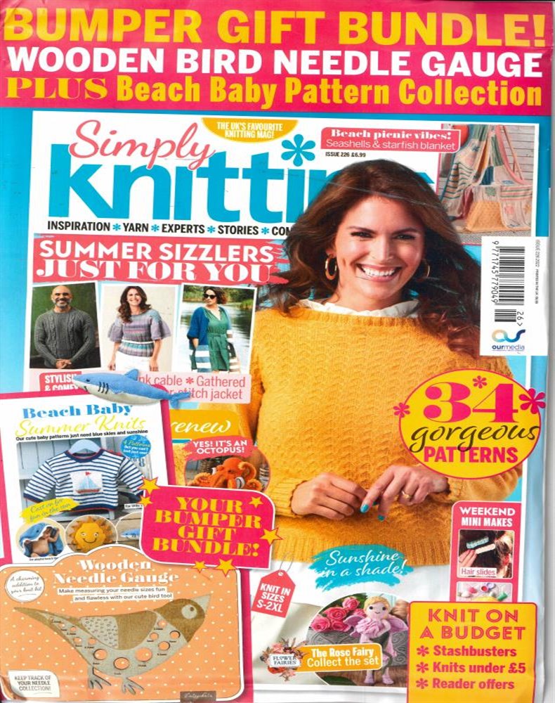 Simply Knitting Magazine Issue NO 226